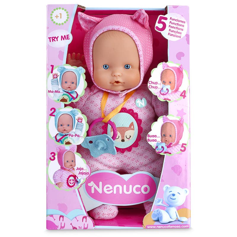Famosa-Nenuco-Muñeca-Rosa-Con-Chupon-700012836