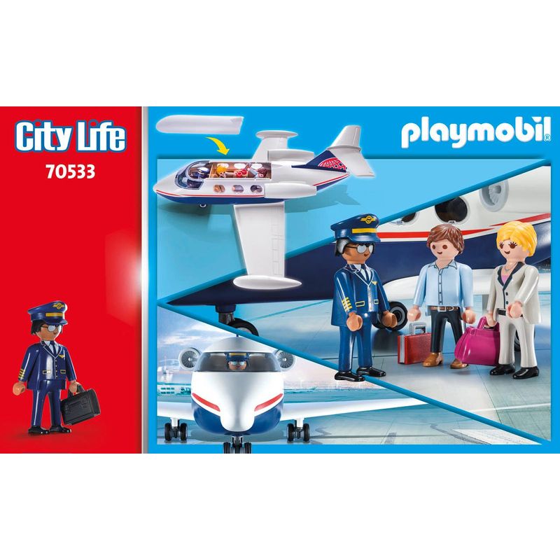 Playmobil-City-Life-Jet-Privado-70533