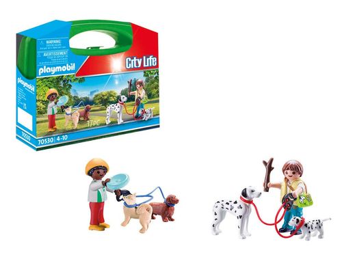 Playmobil  Maletín Paseo con perros