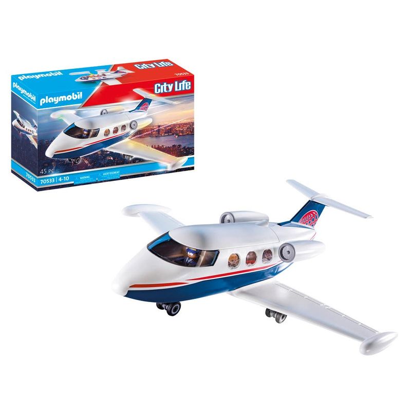 Playmobil-City-Life-Jet-Privado-70533