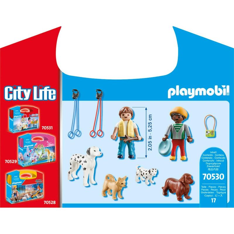 Playmobil-Carrying-Case-Maletin-Paseo-con-perros-70530