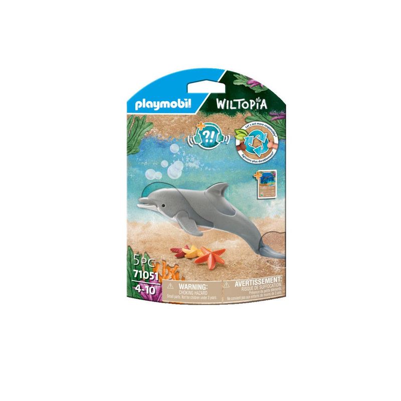 Playmobil-Wiltopia-Delfin-71051