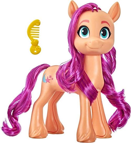My Little Pony Sunny Starscout con Crin y Cepillo para Peinar