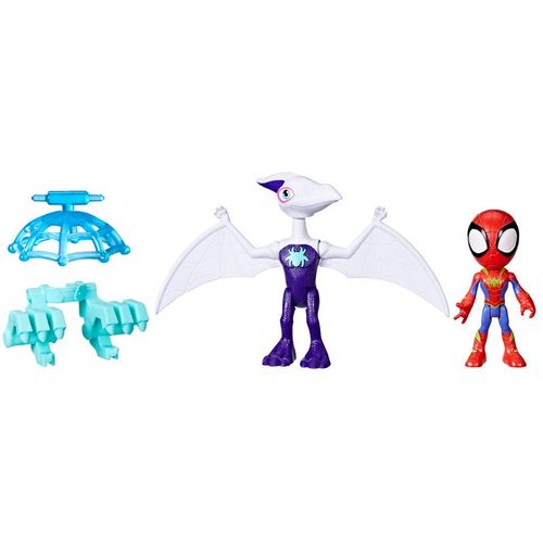 Spiderman Set de Figuras Spidey And His Amazing Friends Dino-Webs Ghostasaurus & Spidey