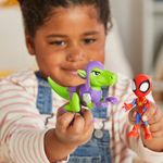 Hasbro-Marvel-Spidey-And-His-Amazing-Friends-Dino-Webs-Set-De-Figuras-De-Accion-Con-Spidey---Goblin-Raptor-G0120
