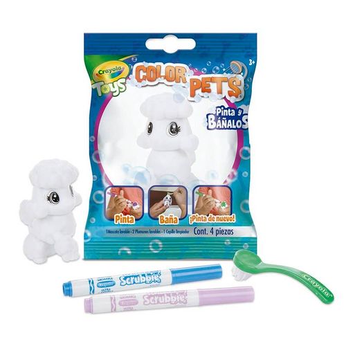 Crayola Color Pets Bolsa Sorpresa, Pinta y Bañalos