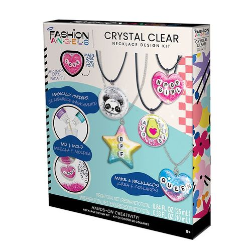 Crayola Kit de Diseño de Dijes de Cristal  Fashion Angels