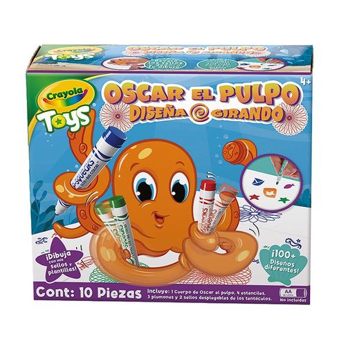 Crayola Toys Oscar The Octopus Espirógrafo