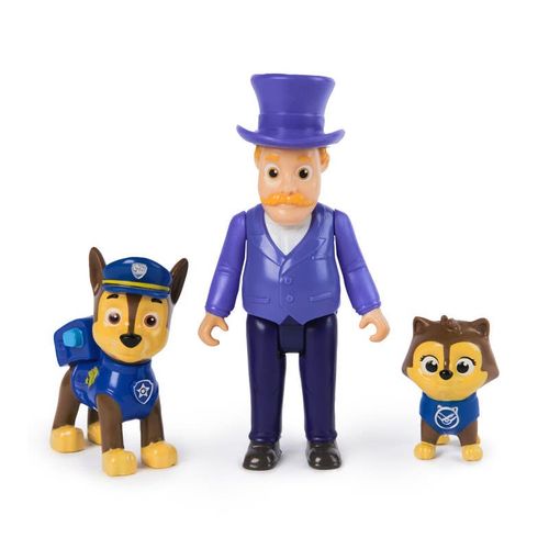 Paw Patrol Figuras de Chase, Cat Chasey el Alcade Humdinger