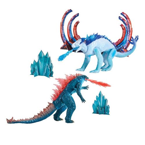 Godzilla vs Kong The New Empire 2 Pack Figuras de Acción Godzilla vs Shimo