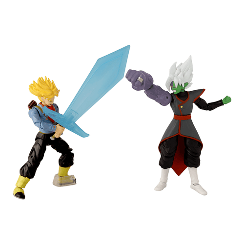Dragon Ball 2 Pack Figuras de Acción Trunks vs Fusion Zamasu 37165