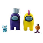 Among Us Multiempaque 2 Figuras 6" con Accesorios