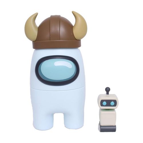 Among Us Set Figura Blanco 6"