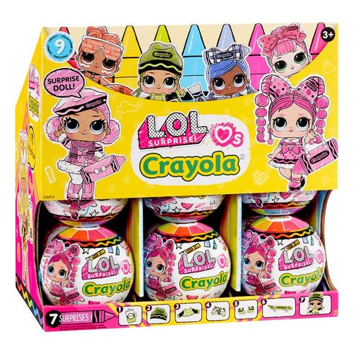LOL Bola Sorpresa Crayola