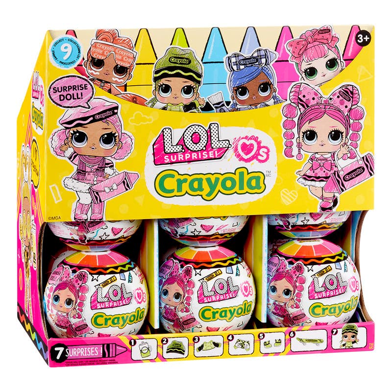Lol Dolls Todas Las Bolas De Lol LOL Bola Sorpresa Crayola