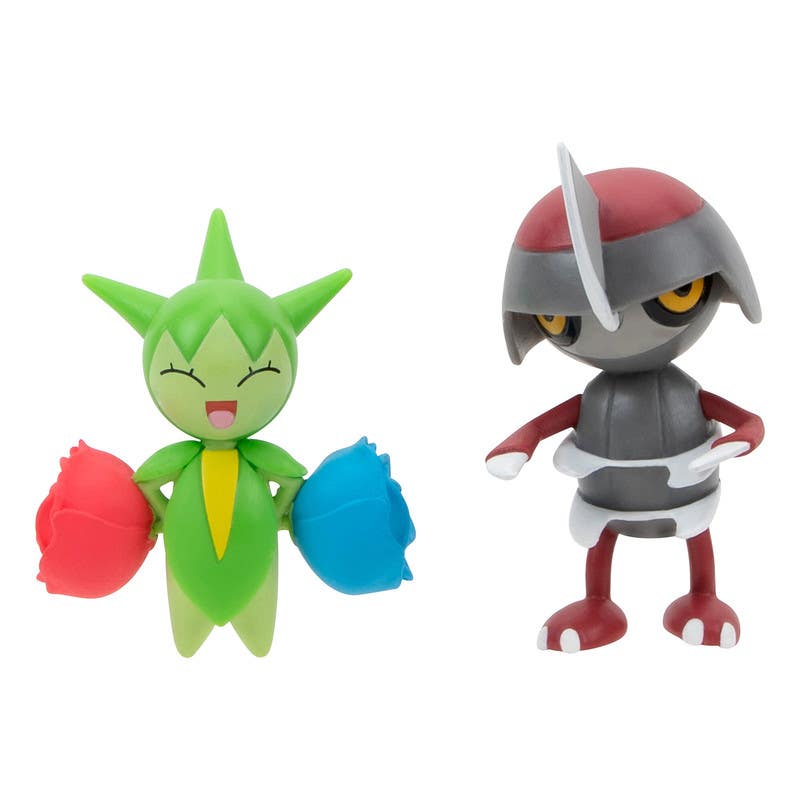 Jazwares-Pokemon-Figura-de-Batalla-Pawniar-Y-Roselia-PKW3504