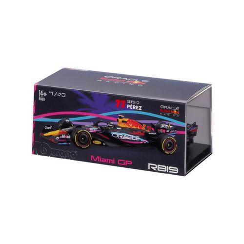 Red Bull Formula Uno F1 Escala 1:43 Red Bull Racing RB19, Checo Pérez MaimiGP Edition