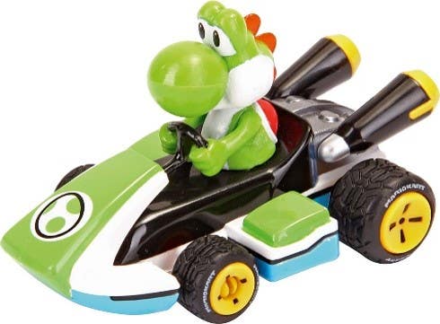 Mario Kart Set de 3 Vehículos de Yoshi, Mario y Luigi