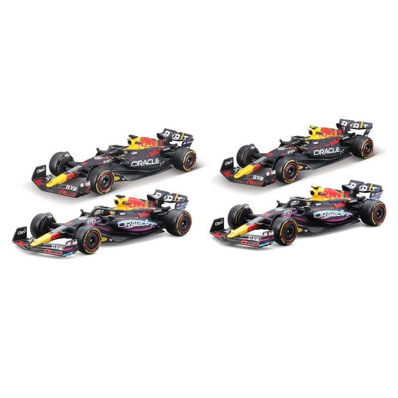 BBURAGO-Red-Bull-Escala-1-43-Red-Bull-Racing-RB19-4pack-18-38092