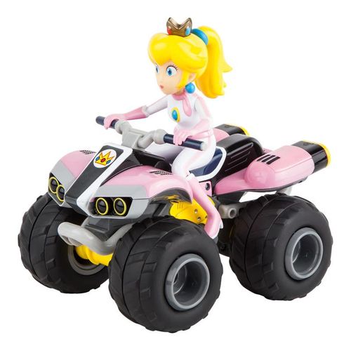Mario Kart Cuatrimoto Radio Control Piloto Prinesa Peach