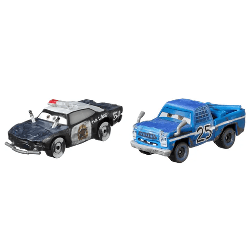 Cars de Disney y Pixar Duo Pack Vehículos de Juguete APB Y Broadside