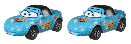 Cars de Disney y Pixar Duo Pack Vehículos de Juguete Mia y Tia Dinoco