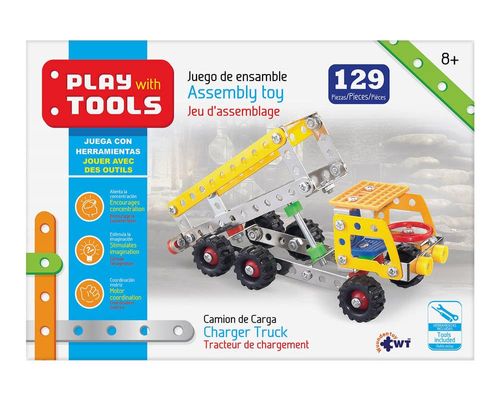 Camión De Carga de Juguete Metálico para Armar