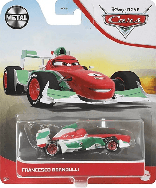 Cars de Disney y Pixar Vehículo de Juguete Francesco Bernoulli