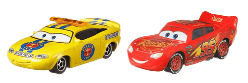 Cars de Disney y Pixar Duo Pack Vehículos de Juguete Rayo McQueen y Jefe de Equipo