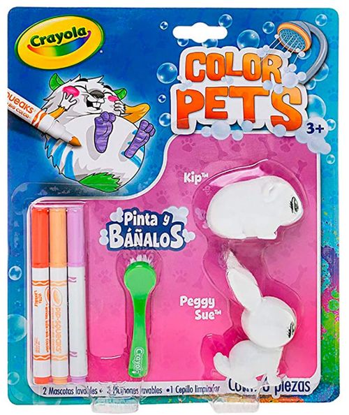Crayola Color Pets 2 Pack Conejo Y Hamster
