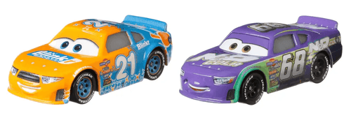 Cars de Disney y Pixar Duo Pack Vehículos de Juguete Blinker y N20