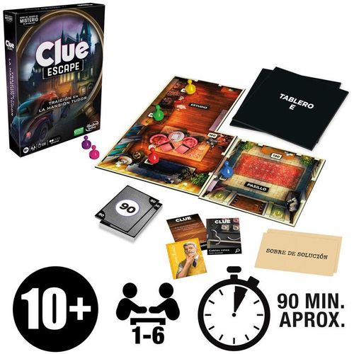 Clue Escape Juegos de Mesa
