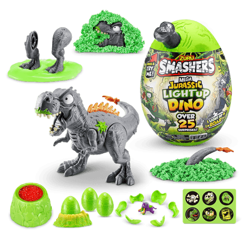 Dinosaurio Mega Huevo Jurásico con T-Rex