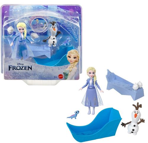 Disney Princesa Mini Muñeca Elsa con Set de Frozen