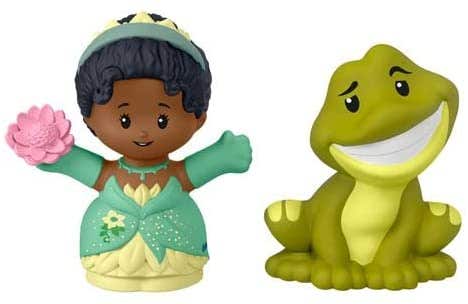 Disney Princesas La Princesa y el Sapo Little People 2 Pack Tiana y Naveen