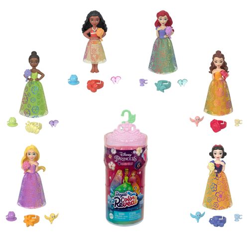 Disney Princesa Color Reveal Mini Muñeca Sorpresa