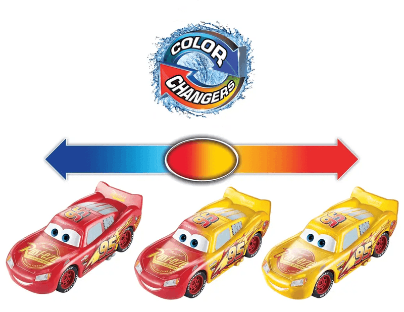 Lightning Mcqueen Juguetes Cars Cambia Color AUTOS CARS SURTIDO