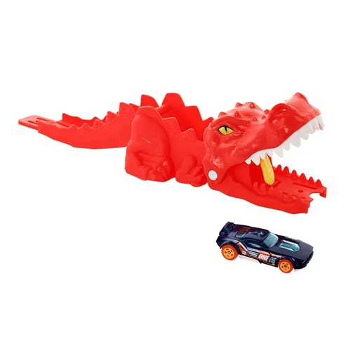 Hot Wheels City Lanzador Némesis Dinosaurio