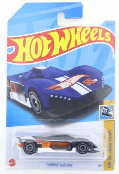 Hot Wheels Coche Individual Turbine Sublime