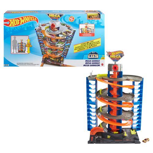 Hot Wheels City Mega Garaje para 60 Autos