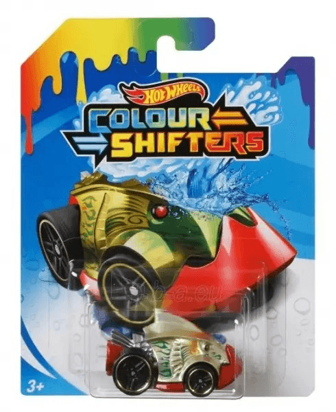Hot Wheels Coche Color Shifters Cambia de Color Piraña