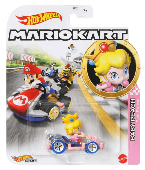 Hot Wheels Mario Kart Peach Baby