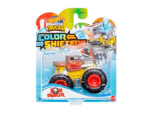 Hot Wheels Monster Truck Cambio de Color Bone Shaker