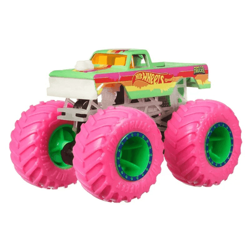 Hot Wheels Monster Truck Ruedas Rosas