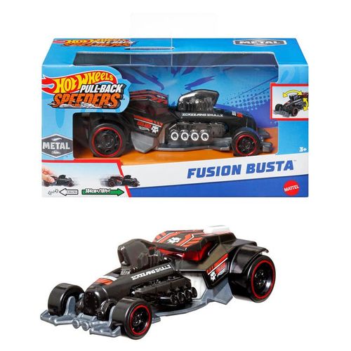 Hot Wheels Pull Back Speeders Fusion Busta