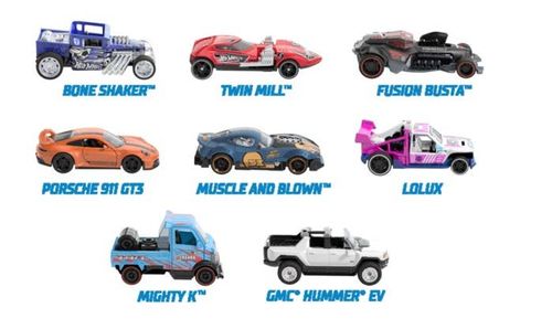 Hot Wheels Pull Back Speeders Lolux