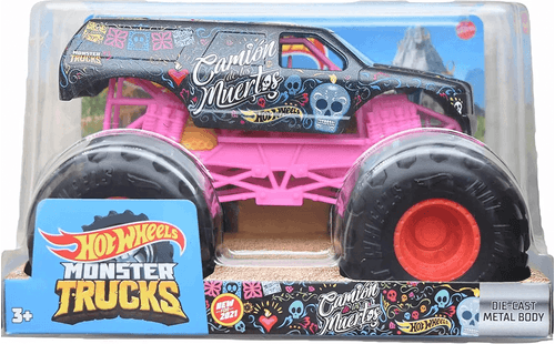 Hot Wheels Monster Trucks Camion De Los Muertos Escala 1:24