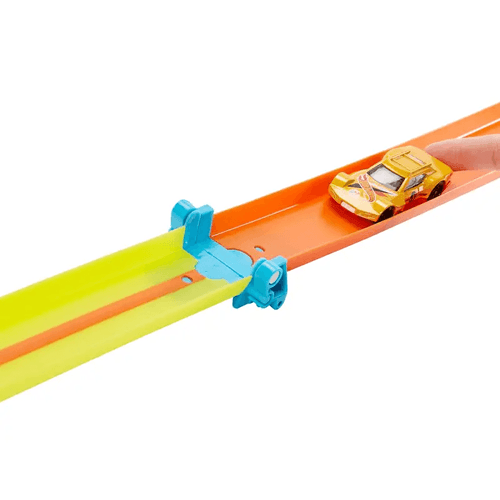 Hot Wheels Pista Track Builder Recta con Conectores