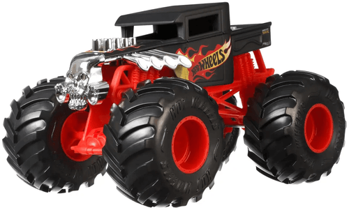 Hot Wheels Monster Trucks Red Bone Shaker Escala 1:24