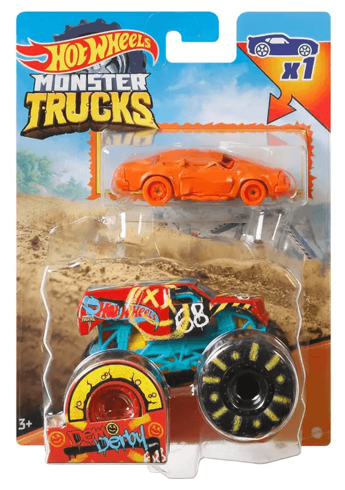 Hot Wheels Monster Demo Derby & Crushed Coupe